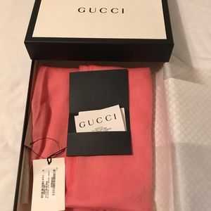 Authentic Gucci long scarf